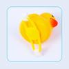 New Car Cute Wind-breaking Duck Interior Broken Wind Small Yellow Duck with Helmet  Airscrew Cycling Decoration Ornament Decor