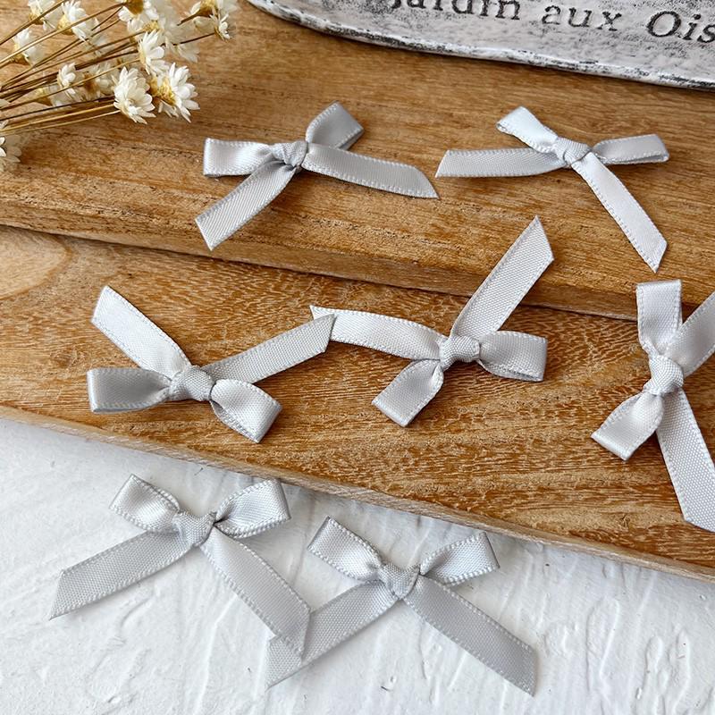 Ручной бант из ленты шириной 2,5 см для DIY одежды и аксессуаров для волос, держателей для открыток и украшений