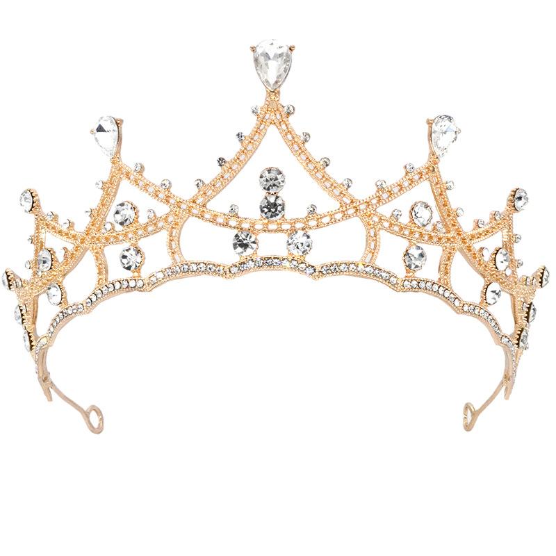 Корейская свадебная корона свадебный головной убор день рождения ужин хрустальные аксессуары для волос повязка на голову фотостудия аксессуары корона