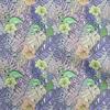 oneOone Cotton Flex Dusty Teal Green Fabric Tropical Flamingo Sewing Fabric By The Yard Printed Diy Clothing Sewing Supplies 40 Inch