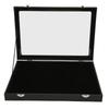 Glass Cover High-Capacity Chest Pin Display Box Medal Display Case Badge Storage Box Jewelry Case