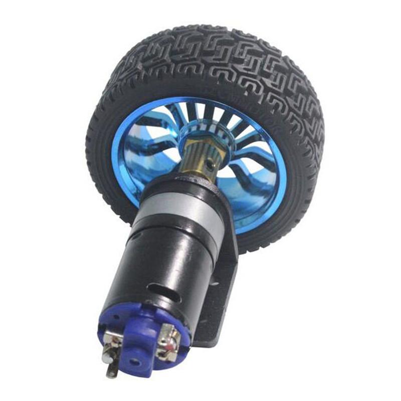 DC 6V 12V Gear Motor High Torque Electric Encoder Motor 20-4545RPM Mini Micro Metal Gear Reduction Motor 370 DC Gear Motor