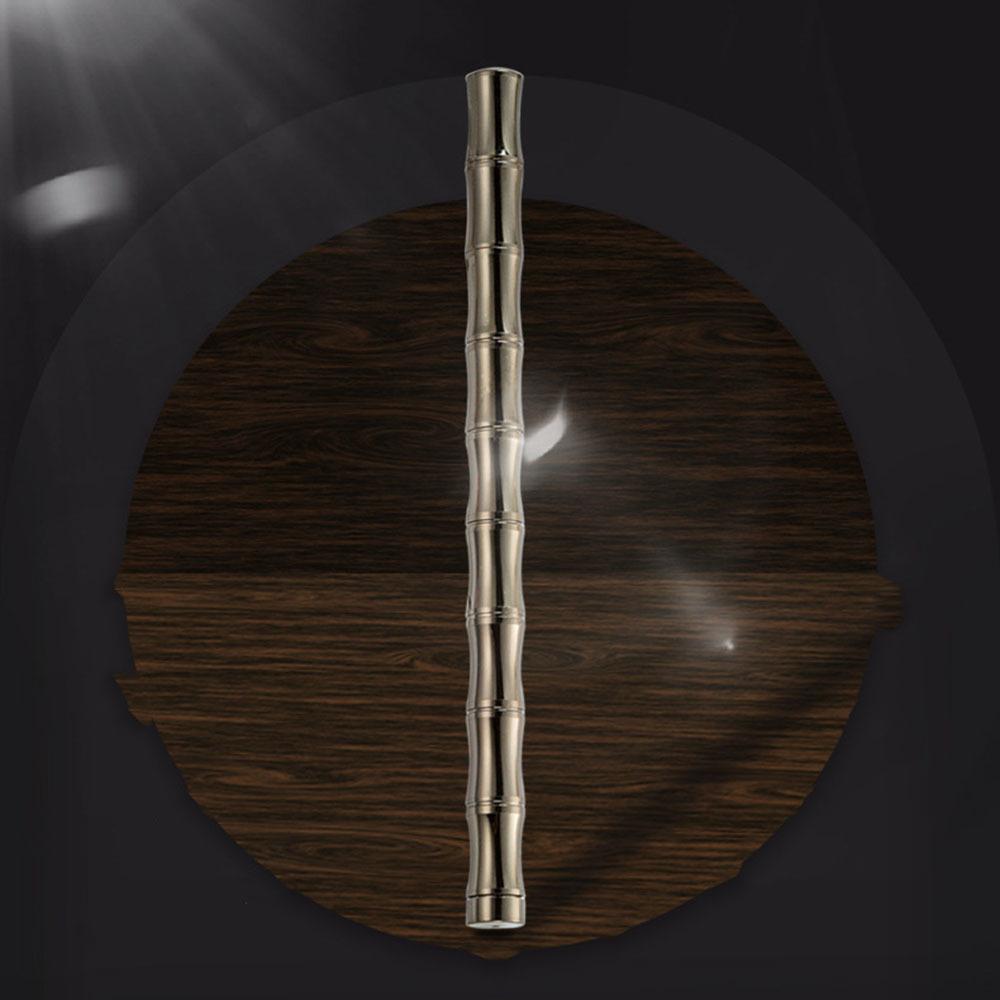 1 шт., латунная бамбуковая шариковая ручка, металлические офисные школьные принадлежности, золотой шарик-роллер, высококачественные канцелярские принадлежности, спиннинг