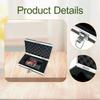 Baseball Card Display Case Portable Showcase Lockable Protect Trading Card Case for Sports Cards Grading Card Collectors PSA
