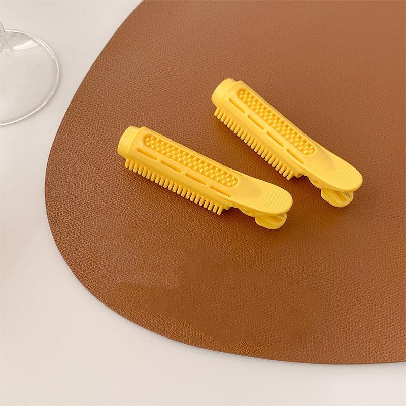 2 шт., челка, пушистые заколки для волос в корейском стиле, бесшовные фиксированные челки с начесом, пышные заколки, заколки для волос, большие бигуди для завивки волос