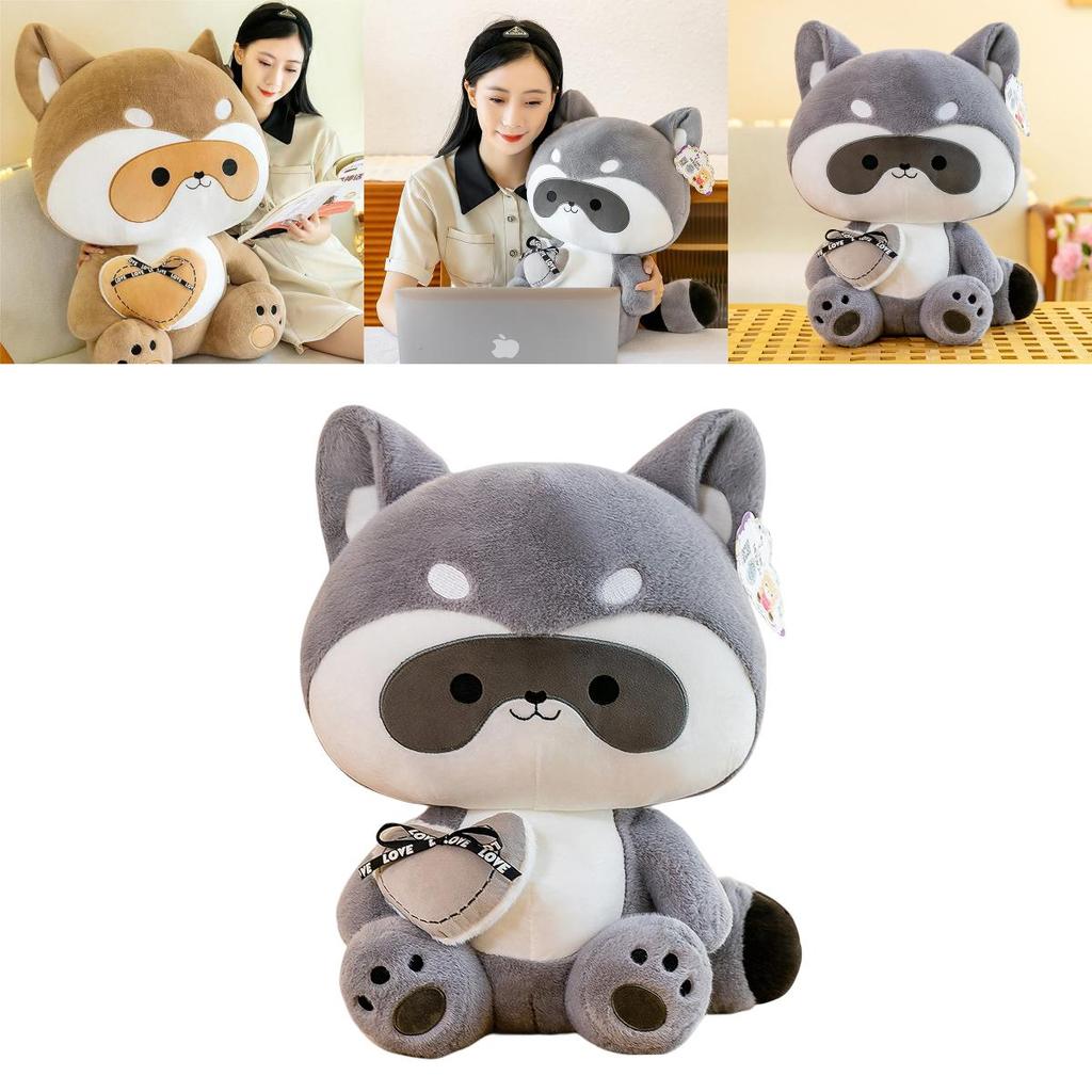 Adorable Stuffed Toy Raccoon For Girls Ideal For Night Market And Arcade