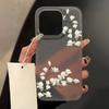 Прозрачный чехол с цветами для iPhone 16 Pro Чехол iPhone 13 15 17 11 12 14 Pro Max Plus 12 13 Mini Ударопрочный Силиконовый Мягкий Чехол