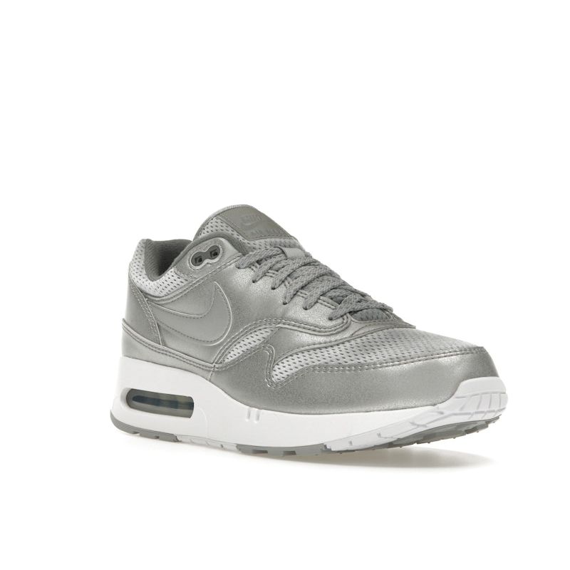 Nike Air Max 1 86 OG Big Bubble - Metallic Silver Men Sneakers Cool-Grey Light-Smoke-Grey White FV7477-002