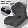 Yousheng Memory Foam Seat Cushion with Back Support Ergonomic Lumbar Support Soft Touch Stress Relief L-shaped Chair Cushion