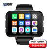 LOKMAT APPLLP 5 Max 4G Smart Watch with Large Square Screen, WiFi, Calling and Dual System, 4GB+64GB
