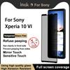 Для Sony Xperia 10 VI Glass IMAK 3D Curved Privacy Full Screen Covering Закаленное стекло Пленка