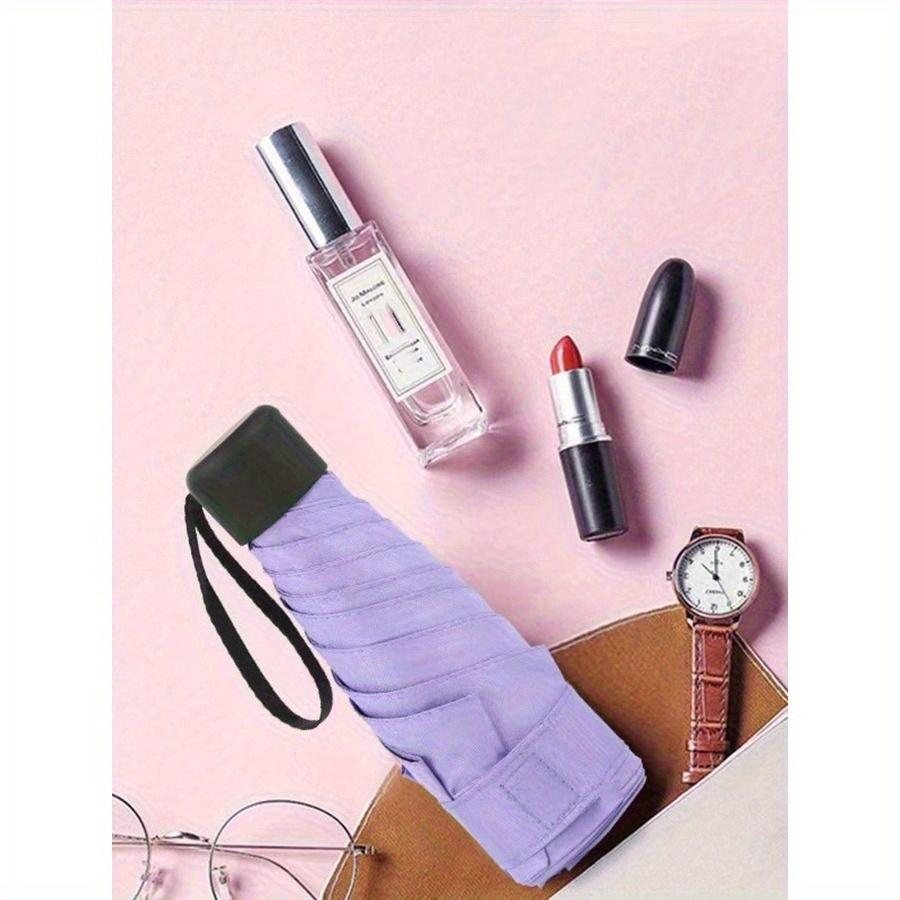 1pc Mini Pocket Umbrella for Sun Protection and Rain Blocking, Uv Resistant, Foldable and Portable for School, Office, Household, Travel