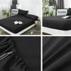 Super Waterproof Bed Fitted Sheet Elastic Rubber Band Mattress Cover Bed Protector Cover Deep Pocket Sheets Cover for Bed