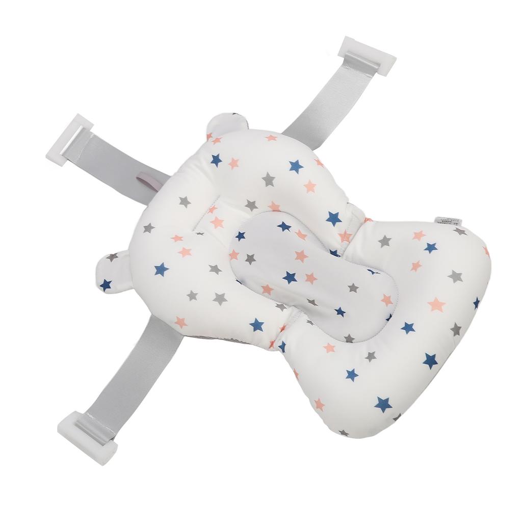 Baby Bathtub Pad Portable Slip Resistance Comfortable Soft Floating Infant Bath Cushion for Baby Shower