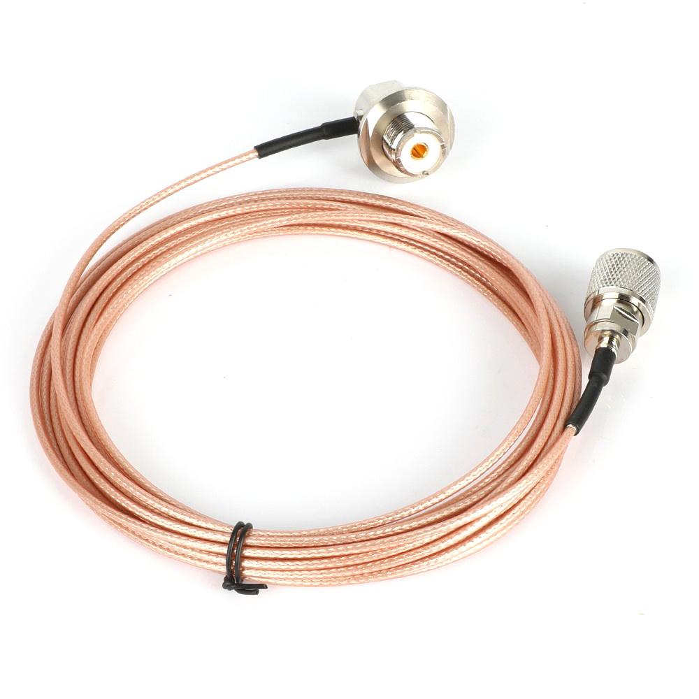 SC-316 2-метровый удлинительный кабель PL-259 SO-239 для Kenwood Для Yaesu FT-1802 FT-1807 Радиостанции Антенны