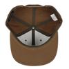 Brixton Oath 3 Snapback Snapback Skater Bison Brown Men's Cap, Hat, Brown, [Used]