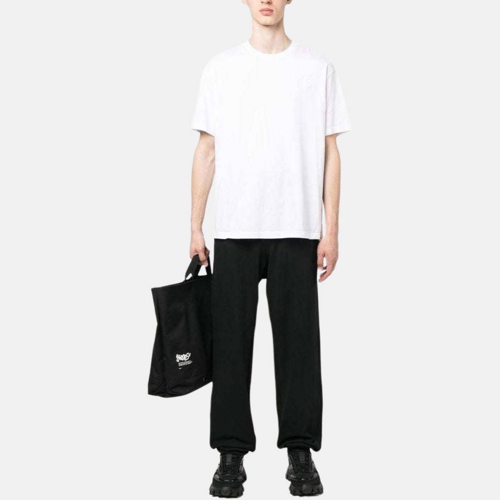 Y-3 Прямые брюки Terry, черные, мужские, низ H44782