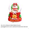Christmas Snow Globes Music Box Light Led Musical Living Room Decoration Lamp
