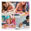 Гелевая ручка YOBRO в виде хот-дога, Сквиш-ручка, Веселые канцелярские товары, Оригинальный подарок для детей, Материал ПУ, Удобный захват, Предмет для снятия стресса, Приз на мероприятие