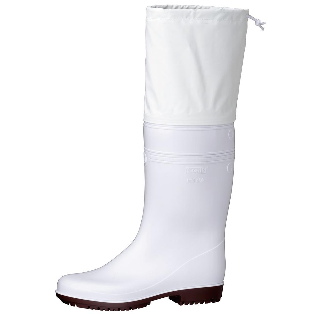 High Grip Super Work Oil and Chemical Slip NHG2000 Cm [Midori Anzen] Boots, Resistant, Resistant, Superfood, White, 27.0