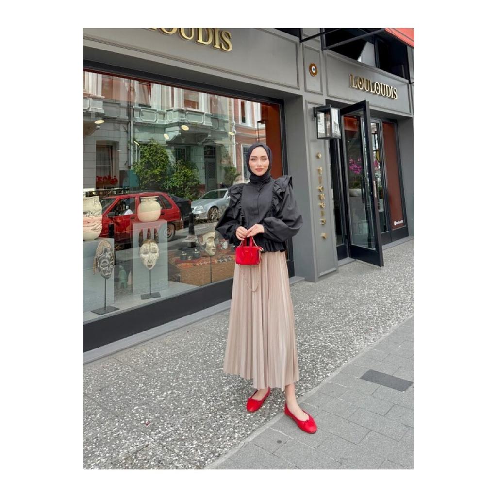 Плиссированная юбка в хиджабе