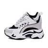 New Women Thick Sole Adds Height Casual Comfortable Tenis Sneakers Lace-up Sports Sneakers Lace-up Sports Sneakers Size 35-40