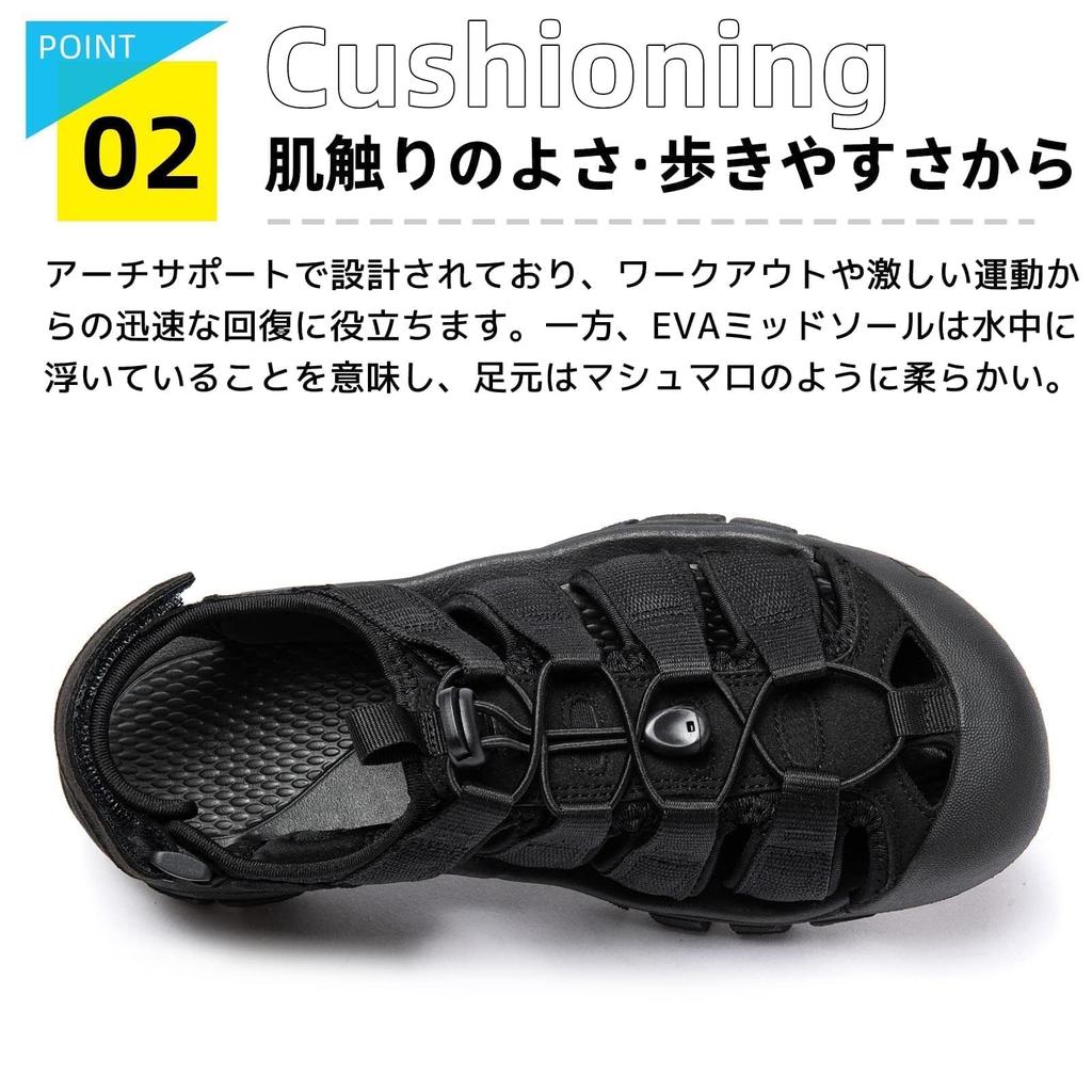 MERPHINE Summer Leisure and Sports Camping Popular Sports Sandals with Toe Outdoor Wear for Amphibious and the Size Men's Sandals, Sandals, Shoes,