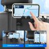 Vikefon 1/2psc car back seat hook hanging storage mobile phone holder stand lazy rear seat phone headrest bracket for all phones