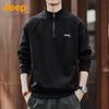 Men's Half-Zip Heavyweight Retro Sweatshirt