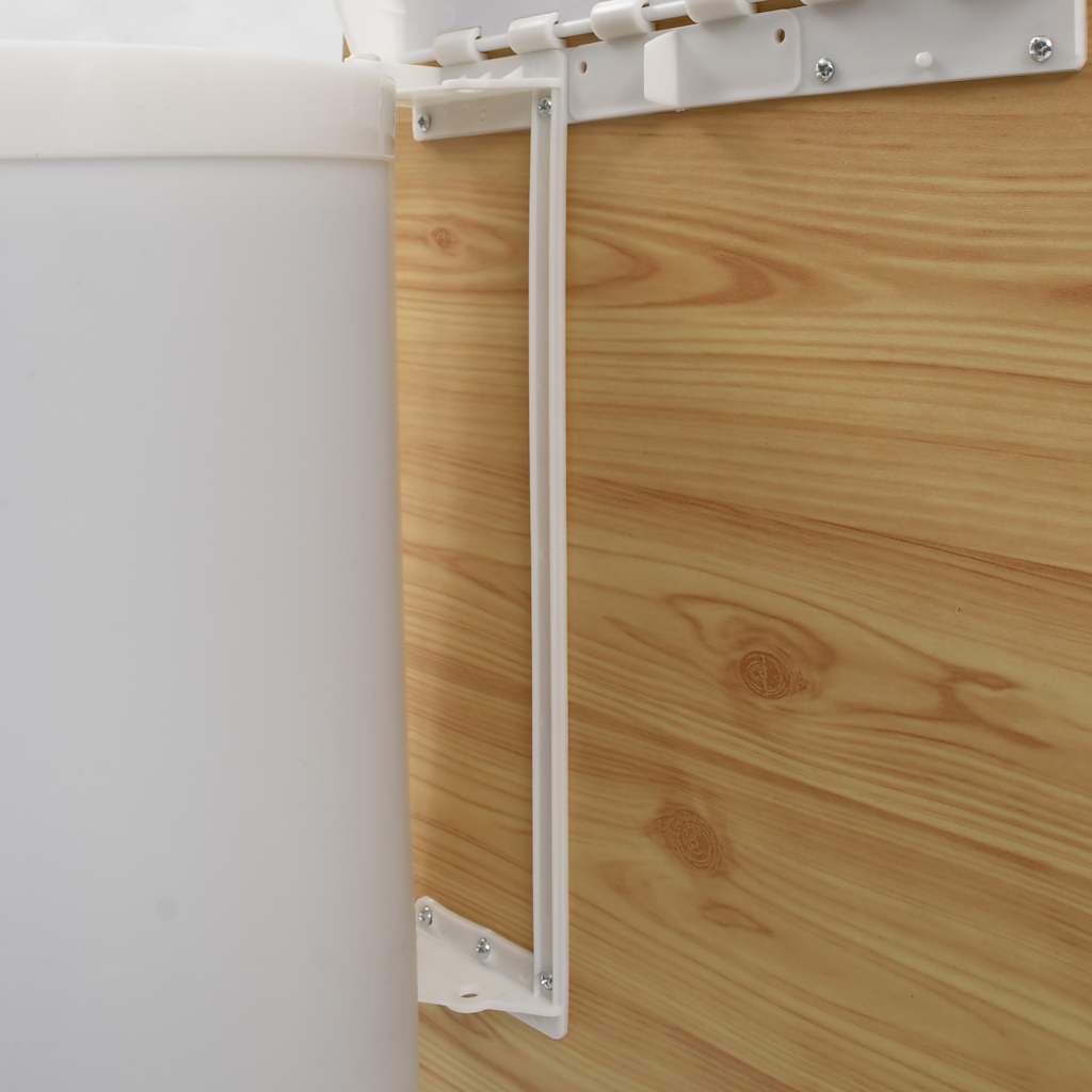 Built in Kitchen Trash Can Plastic 12 L