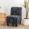 Armless Chair Slipcovers Repellent Accent Chair Cover Armless Slipper Protector Removable Slipcover for Living Home Hotel