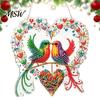 Rhinestone Painting Suncatcher Kit Christmas Kit, DIY Faux Pearl Art Ornament Craft Crafts for Adults Beginner, Acrylic Xmas Handmade Ornaments