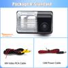 Vehicle Rear View Camera For Toyota Corolla EX F3 F3R BYD S6 M6 Lifan 620 X60 Sedan AHD 1080P 140° FishEye HD Night Vision