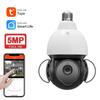 5MP E27 Bulb Camera Wifi Tuya Smart Home Tracking Security Video Outdoor Surveillance Wireless Cctv Ip