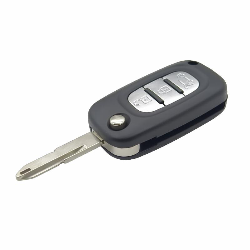 Cocolockey Для Renault Megane 3 Modus Clio3 Kangoo Twingo 2 3-кнопочный Складной Раскладной Брелок-Пульт Корпус Чехол Замена 206 Лезвие