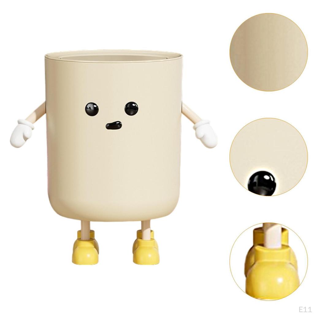 Очаровательная мусорная корзина для мусора Портативная Креативная Современная Практичная для Дома