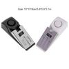 Stainless Steel Door Stop Alarm With 120 Decibels High-pitched Alarm Door Stoppers Security