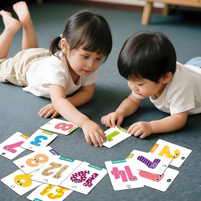 Игра Yousheng CVC Word Game Pocket Chart Phonics Flash Cards Kindergarten Preschool CVC Word Builder Reading Spelling Letter Number Learning Educational