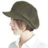 Nakota Corduroy Newsboy Plus and Khaki Cap, Size, Men's Women's,