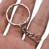 1 Piece New Key Ring Nickel Plated Embossed Keychain Diy Pendant Accessories for Women