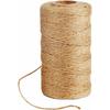 Natural Jute Twine 100M 3 Ply Garden String Brown Twine 2mm Thickness Garden Twine for Decoration Garden DIY Arts Bundling Crafts & Wrapping