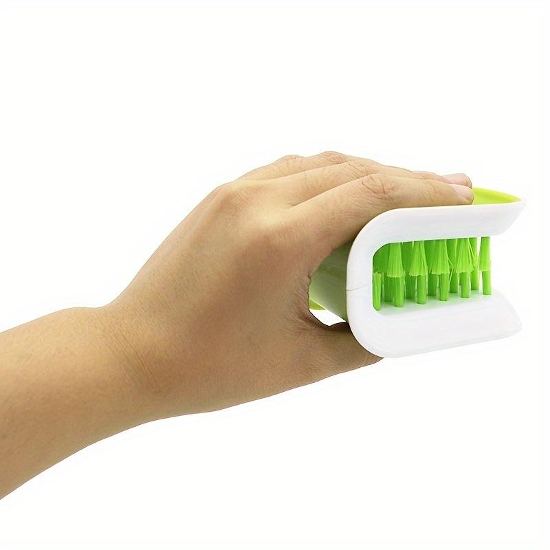 U-образная двухсторонняя щетка для ножей, щетка для чистки палочек для еды, щеточная щетка для чистки ножей и вилок, щетка для чистки посуды