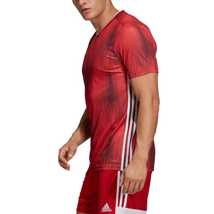 adidas Мужские Футбольные Майки Красные Средние Прямой Крой DP3531