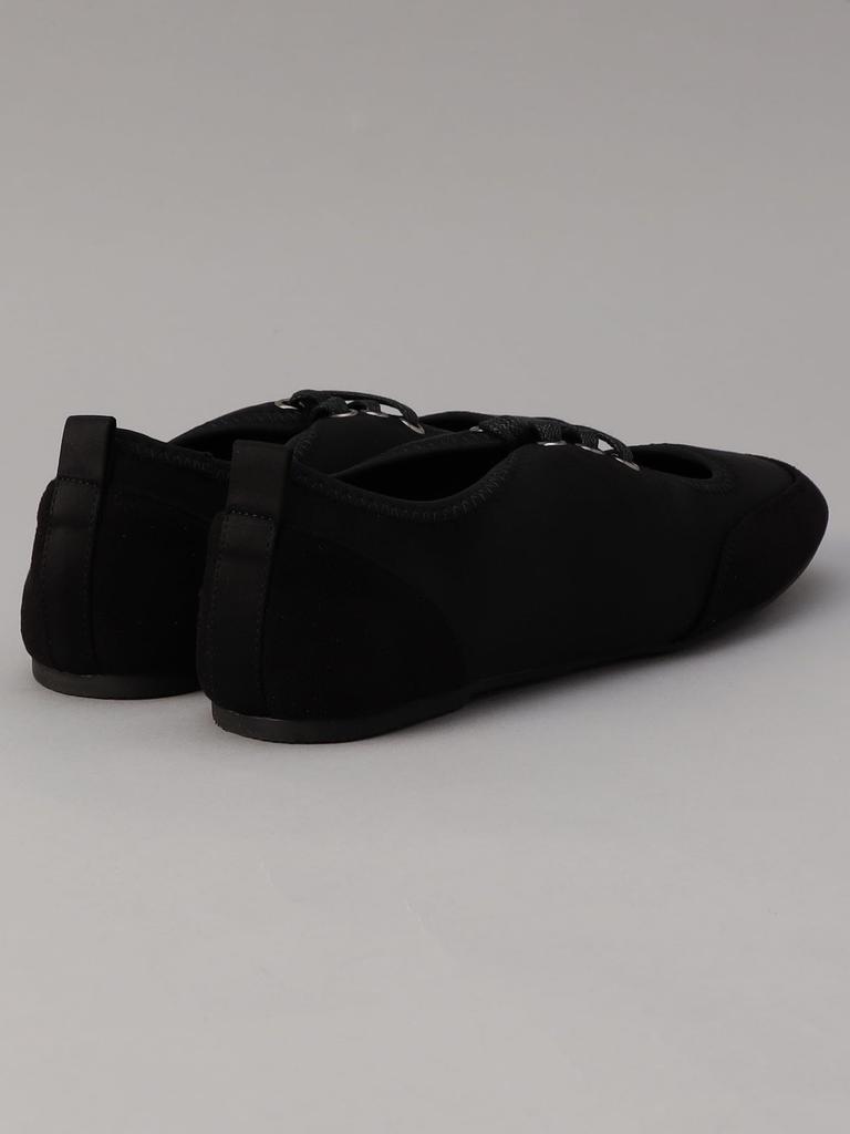 Cohen Lace-Up Ballet Flats 76826070249 0950 BLACK(09) 23.5cm