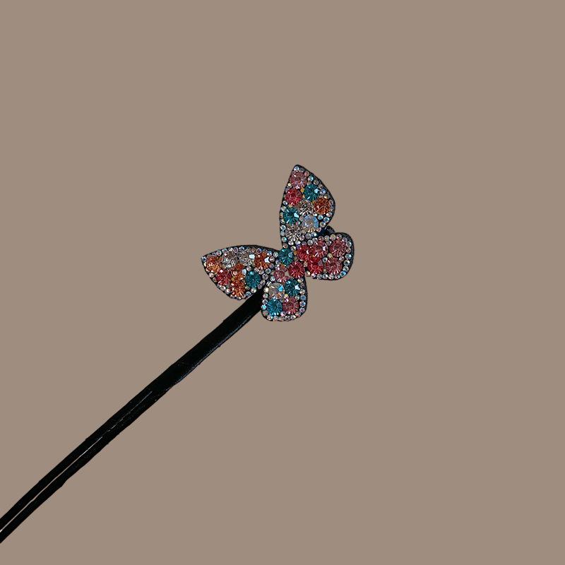 1pc Elegant Pearl Flower Bun Maker Korean Lazy Hair Curler Styling Accessories Hair Style Hairpin Hair Braiding Braider Hairgrip