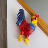 Large Acetate Animal Hair Claw Shark Clip Acetic Acid Hairpin Creative Rooster Hair Clip  Travel