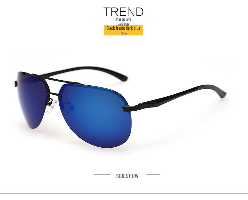 Модные поляризованные солнцезащитные очки для мужчин: Очки для вождения и рыбалки с защитой от ультрафиолета
