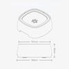 Pet Floating Bowl Water Drinker Anti-Splash Water Wet Mouth Cat Portable Bowl with Non-slip Mat Water Dispenser Dog Bowl