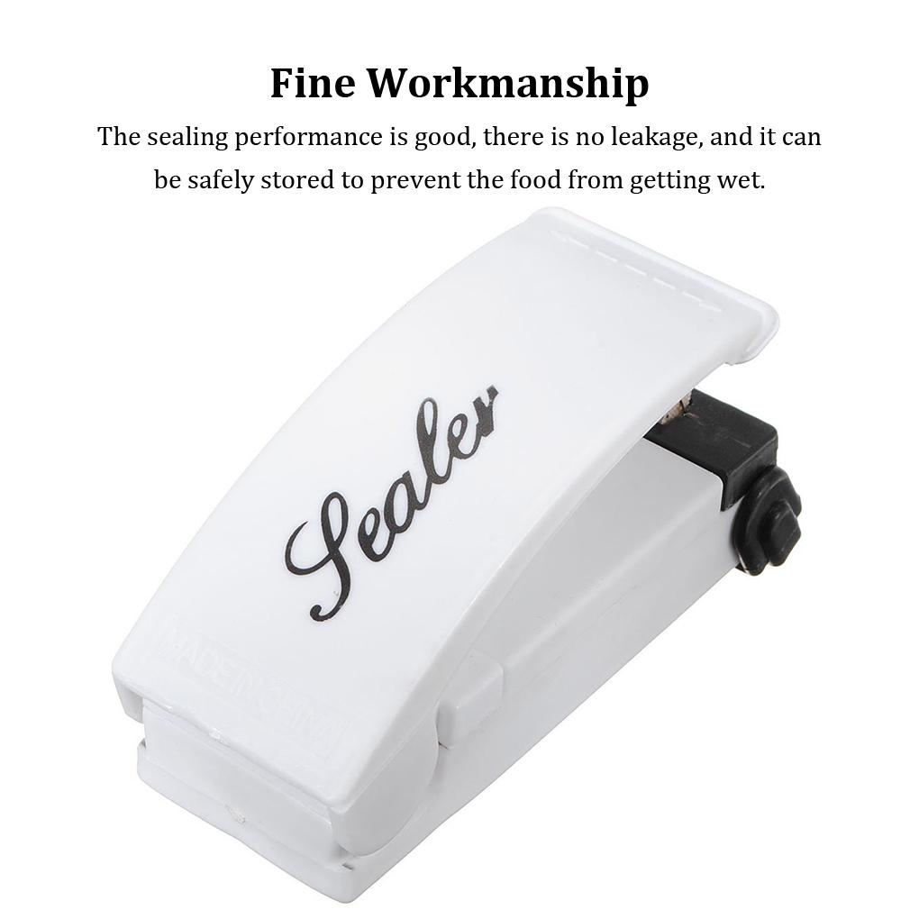 Snack Sealing Clip Hand Pressure Rechargeable Bag Sealer High-performance Kitchen Accessory Household Shop Party Food Machine