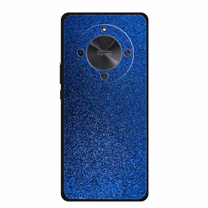 Чехол для телефона для Honor X70 5G 2025 Чехол X 70 Coque Цветы Черный Силикон Мягкая Задняя крышка для Honor X70 Чехлы HonorX70 Funda 6.79"